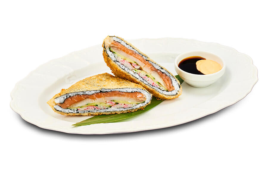 Суши сэндвич Три рыбы Киев